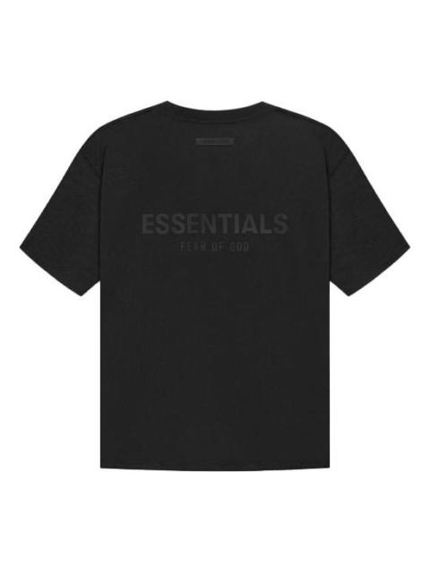 Fear of God Essentials SS21 Short Sleeve Tee Stretch Limo Black FOG-SS21-629