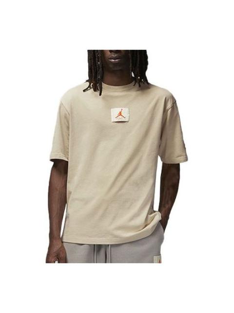 Air Jordan x Shelflife Logo T-shirt 'Khaki' DV7001-206