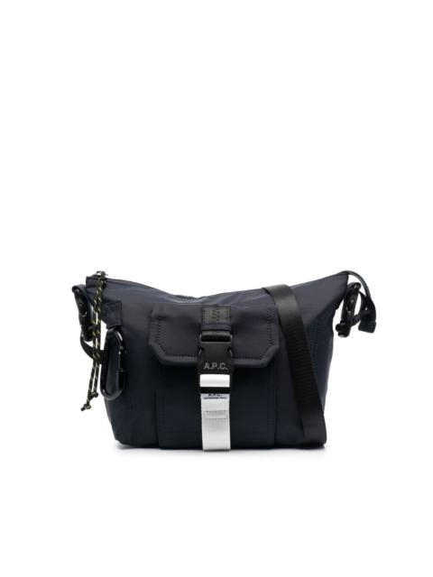 A.P.C. Treck logo buckle-fastening shoulder bag