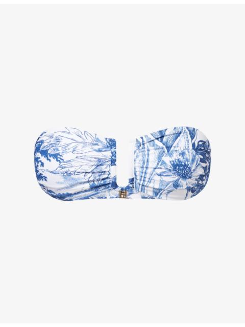 MELISSA ODABASH Prague Strapless Bikini Top
