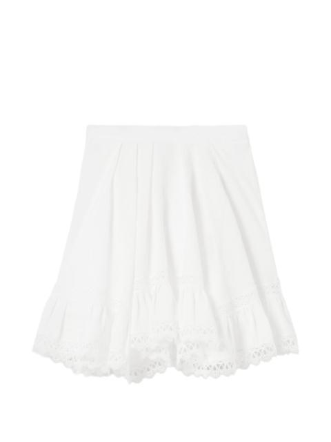 Claudie Pierlot ruffled A-line skirt