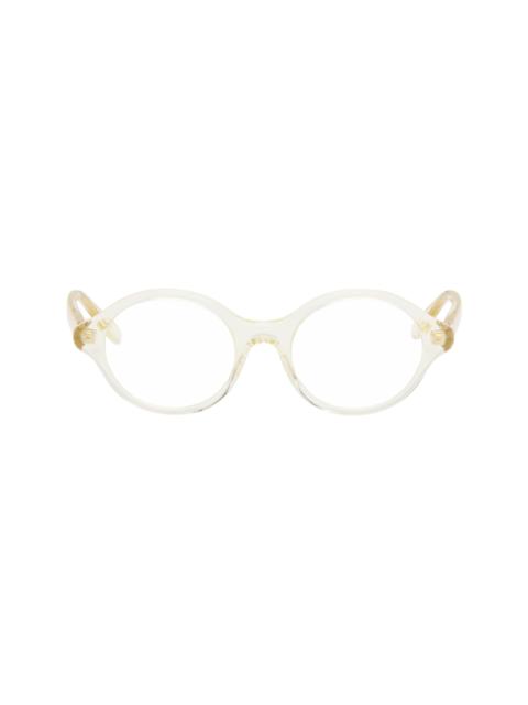 Loewe Gold Slim Square Glasses