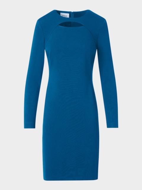AKRIS Cutout Pencil Dress