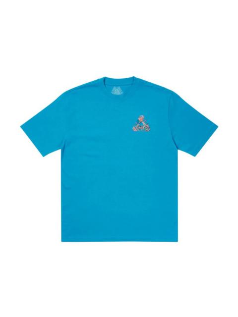 PALACE Palace Tri-Sticker Pack T-shirt Petrol Blue