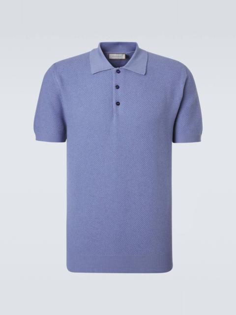 Canali Cotton polo shirt