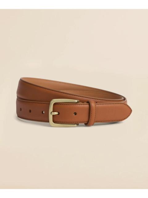 Brooks Brothers Stitched Leather Belt