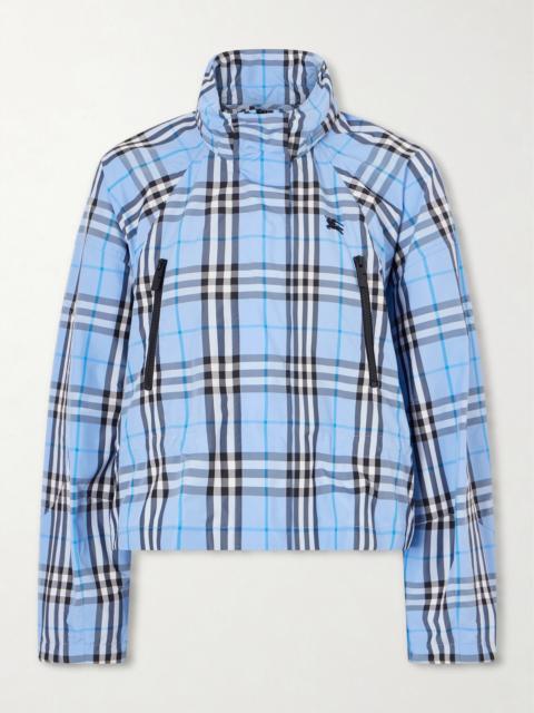 Burberry Layham Checked Shell Jacket