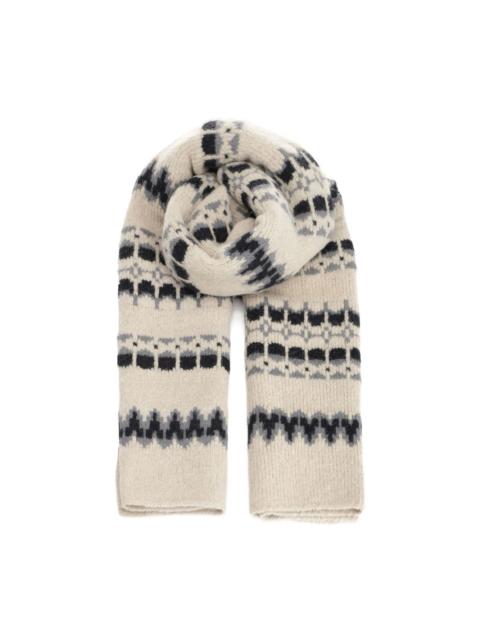 BARENA patterned scarf