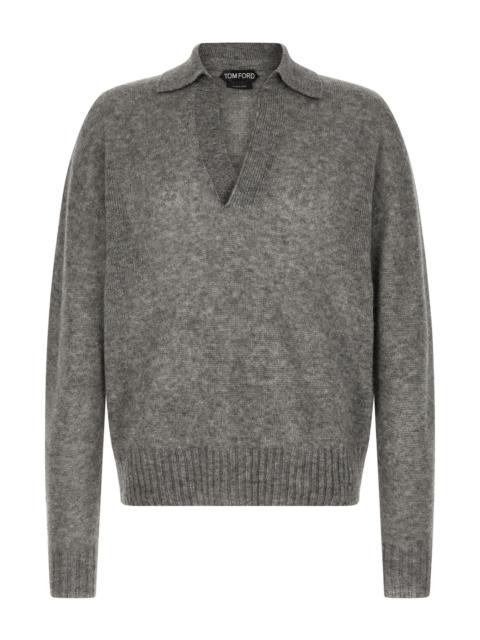 TOM FORD Cashmere And Silk Polo Shirt