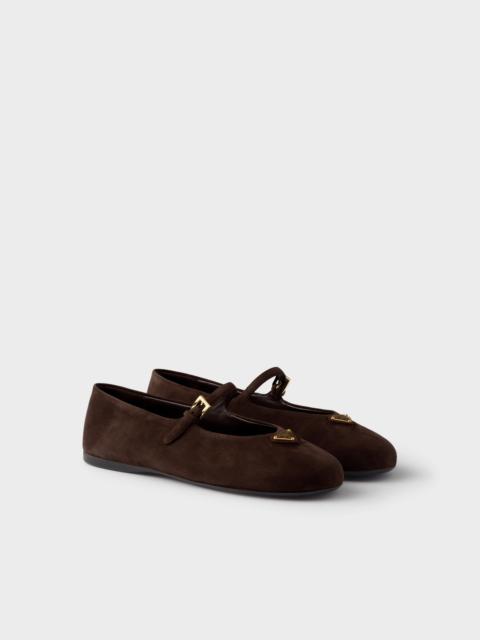 Prada Suede ballerinas