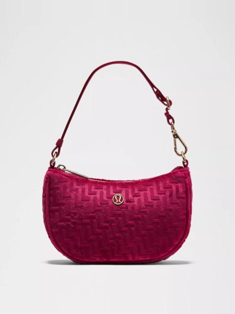 lululemon City Essentials Mini Shoulder Bag 1L *L Monogram Velvet
