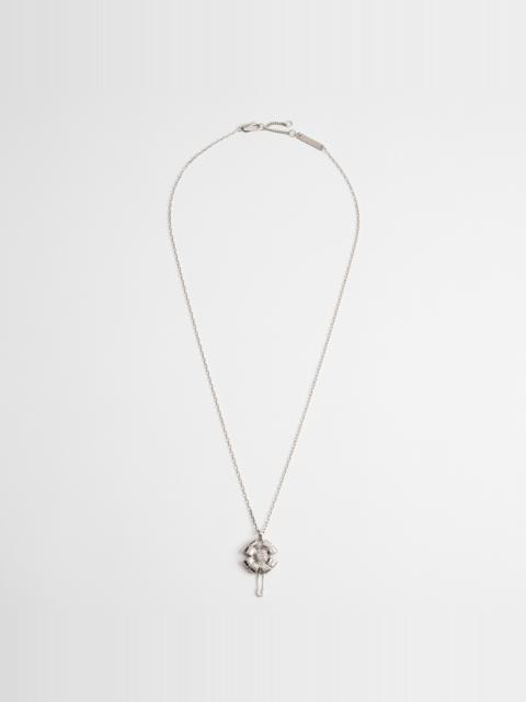 Dior Dior Couture Charms Clover Pendant Necklace