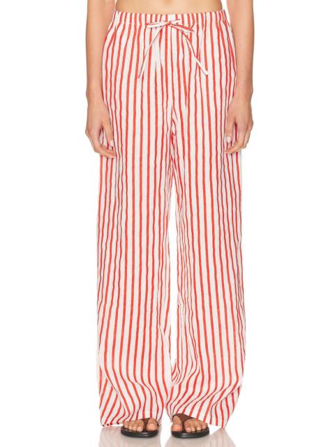 AEXAE Linen Drawstring Pant
