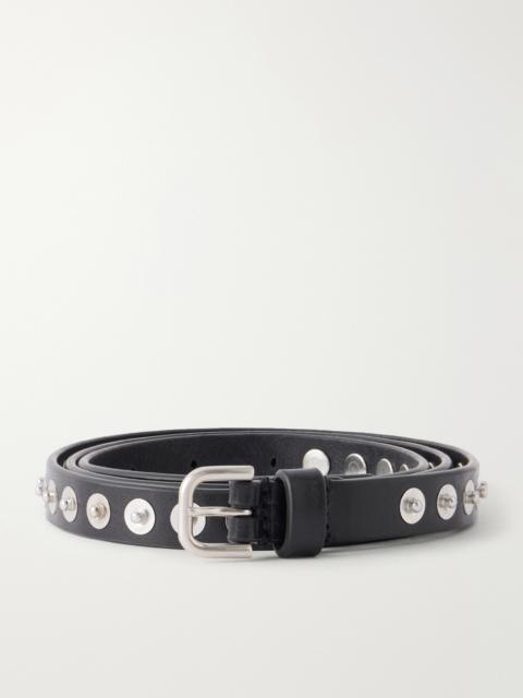 Dries Van Noten 2cm Studded Leather Belt