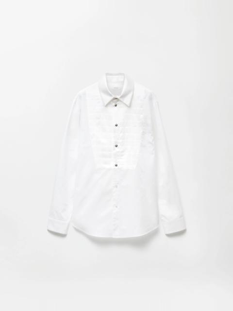 VERSACE Cotton Poplin and Silk Satin Regular Fit Shirt