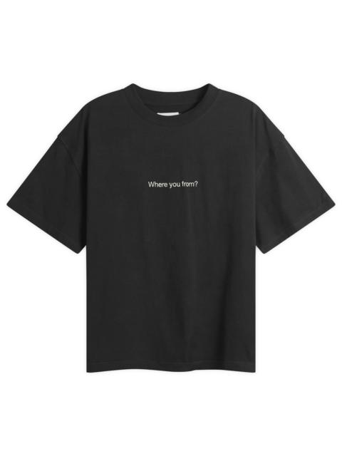 HONOR THE GIFT Honor the Gift Where You From T-Shirt