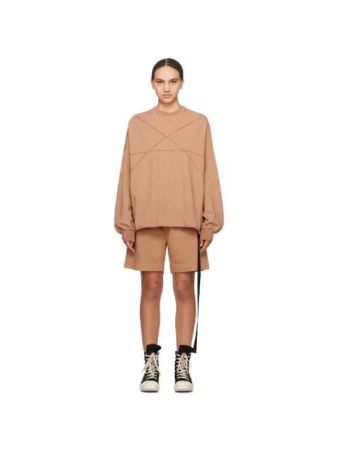 Rick Owens DRKSHDW Pink Crater Sweatshirt