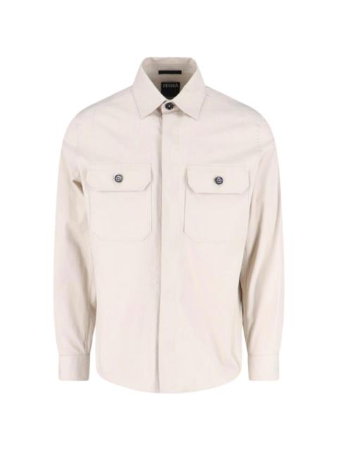 ZEGNA pocket shirt
