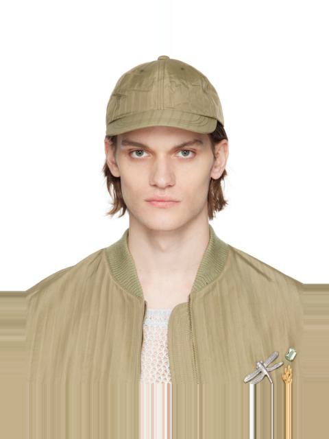 Song for the Mute Green Paneled Cap