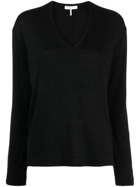 rag & bone Hudson fine-knit sweatshirt