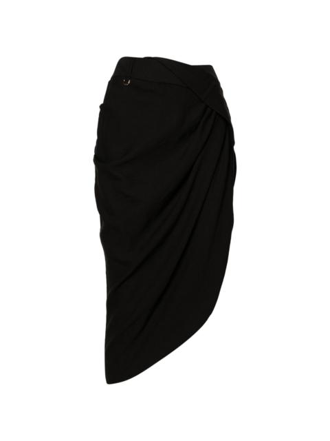 La Jupe asymmetric skirt