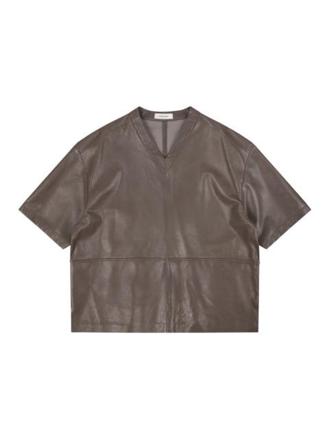 entire studios LEATHER TOP LODEN