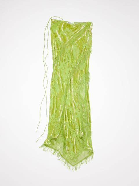 Acne Studios Wrap skirt - Apple green