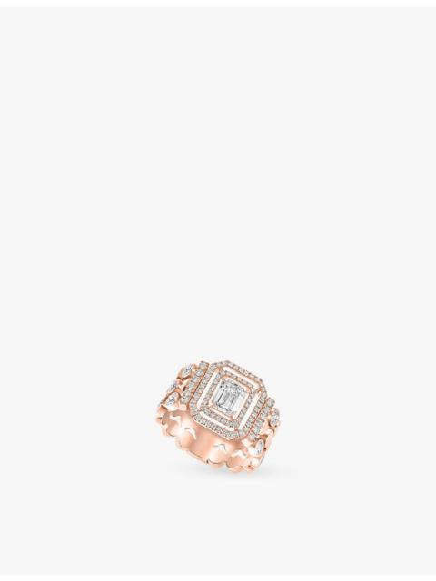 MESSIKA D-Vibes Multi Row 18ct Gold And 1.33ct Diamond Ring