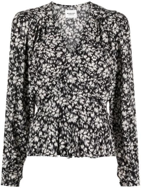 Isabel Marant Étoile Eddy floral-print blouse