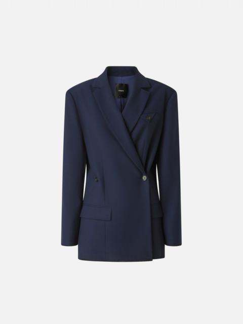 TAILORED BLAZER WITH CRISSCROSS CLOSURE
