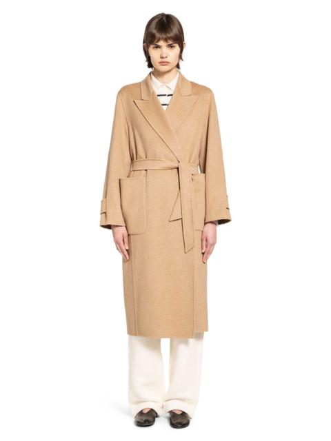 Camel Long Robe Coat