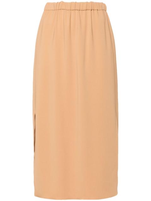 forte_forte elasticated-waistband midi skirt