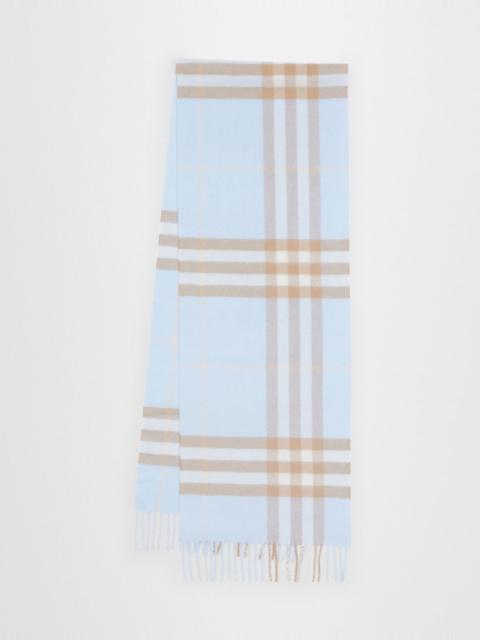 The Classic Check Cashmere Scarf