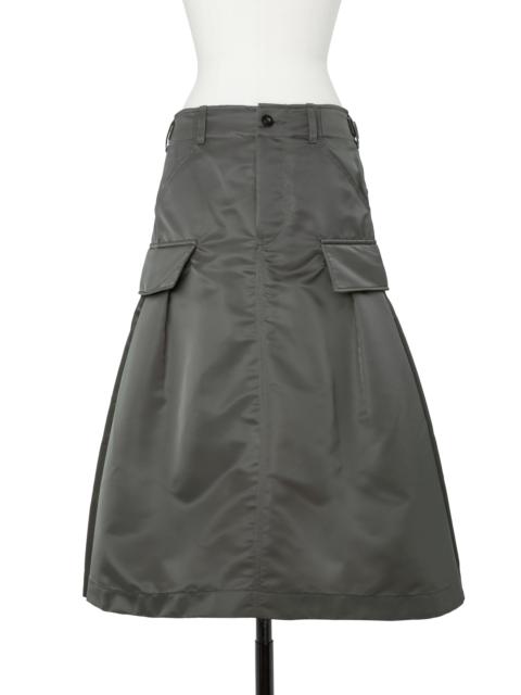 sacai Nylon Twill Skirt