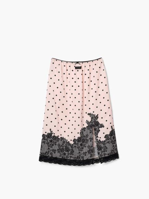 Marc Jacobs TROMPE L'OEIL DOTS SKIRT
