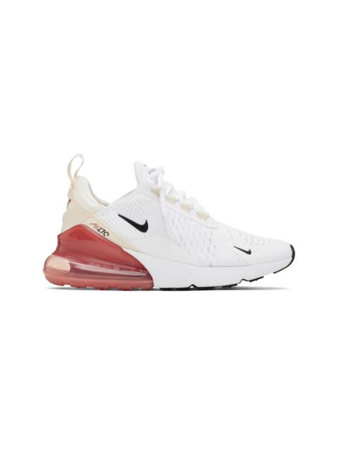 Nike White Air Max 270 Sneakers
