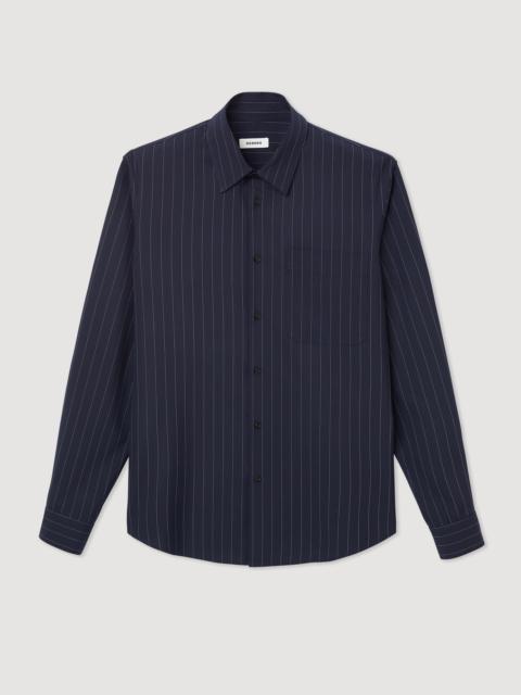 Sandro Striped flowing shirt