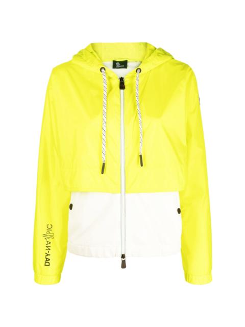 Moncler Grenoble Day-Namic two-tone windbreaker jacket