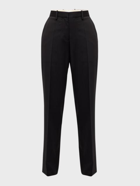 Helmut Lang Wool Flat Front Pants