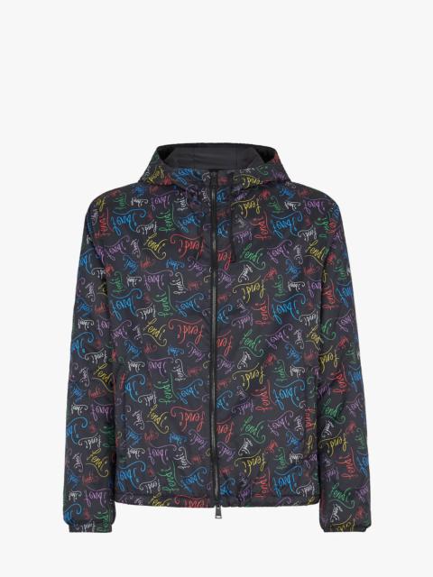 FENDI Black nylon jacket