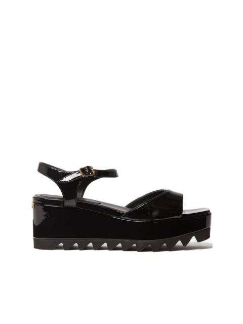 Stella McCartney platform buckle heeled sandals