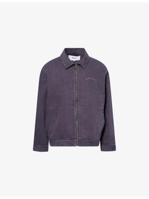 Palmes Lake Zip Relaxed-Fit Cotton Jacket