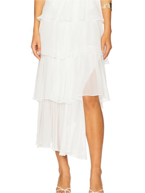 BARDOT Adelene Frill Midi Skirt