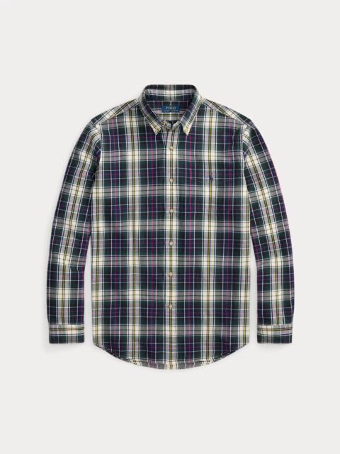Polo Ralph Lauren Classic Fit Plaid Brushed Oxford Shirt