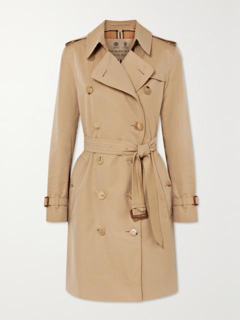 Burberry Kensington Organic Cotton-gabardine Trench Coat
