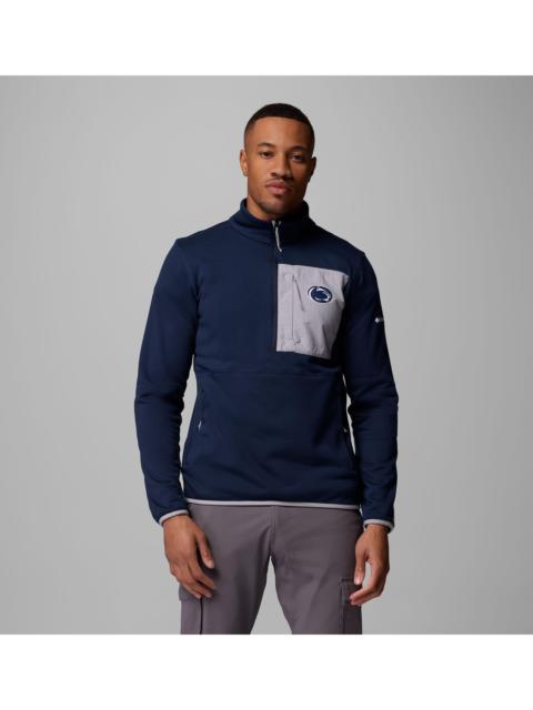 Columbia Men's Collegiate Columbia Hike Half Zip Jacket - Penn State