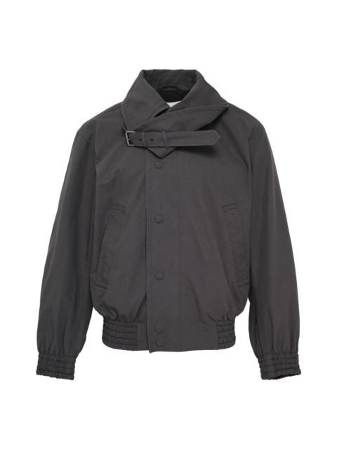 Dries Van Noten Washed Heavyweight Cotton Bomber