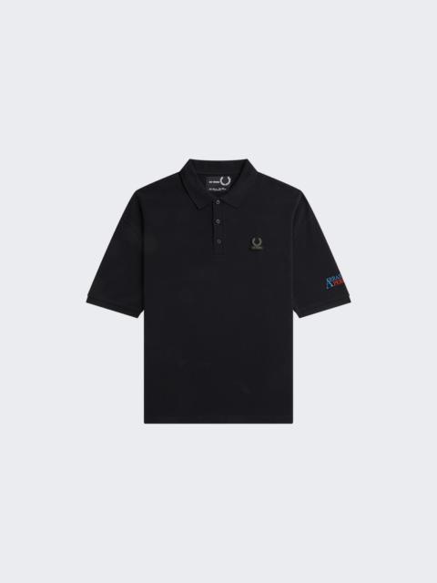 Fred Perry 로고 자수 면 폴로 셔츠