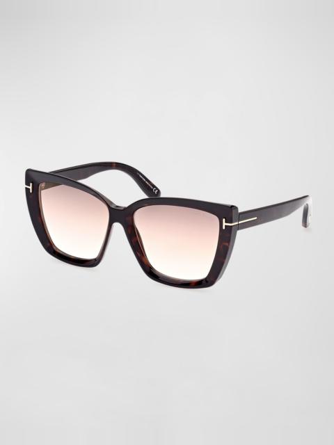 TOM FORD Scarlet-02 Square Acetate Sunglasses
