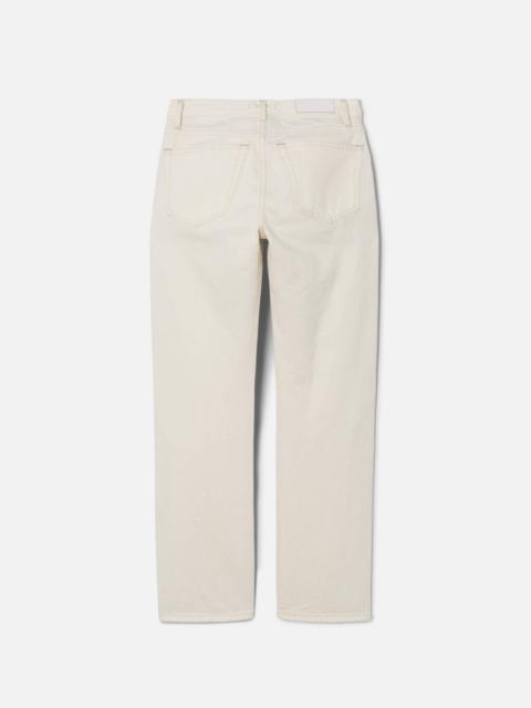 RE/DONE Mid Rise Blondie Crop - Crema